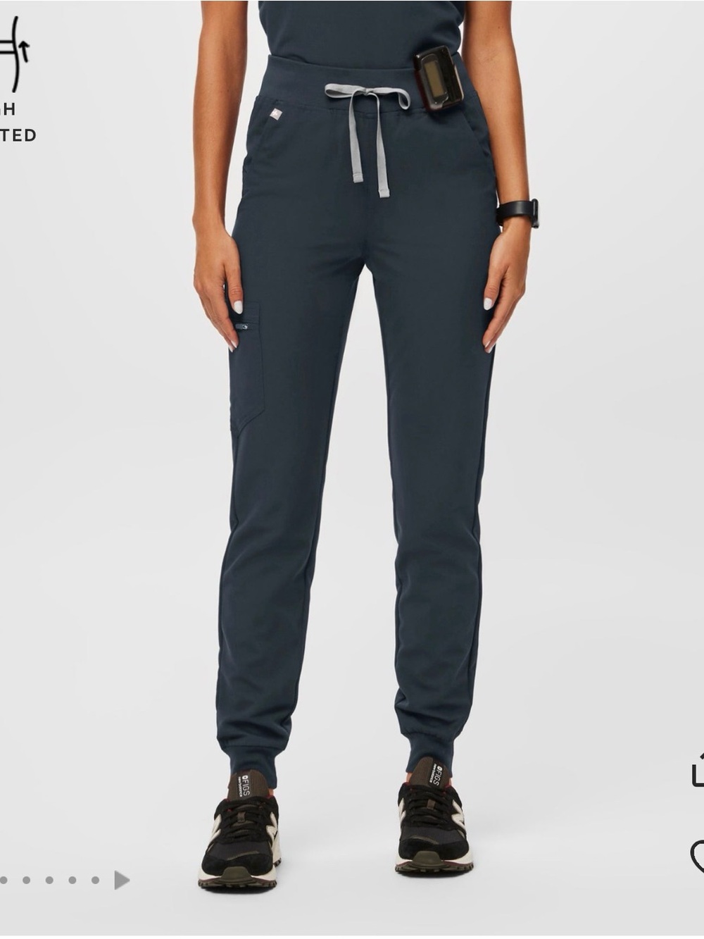 Figs Women's size Small high waisted Zamora Jogger Scrub pants